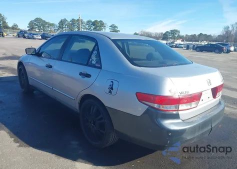 2003 Honda Accord 2.4 Dx from USA, damaged, VIN 1HGCM55133A059429